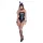 Cottelli Bunny - costum sexy iepuraș femei - 5 piese - lucios - M