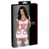 Cottelli - costum sexy de asistentă (alb) - M