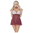 Cottelli - costum sexy școlăriță - roșu alb - M