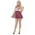 Cottelli - costum sexy școlăriță - roșu alb - M
