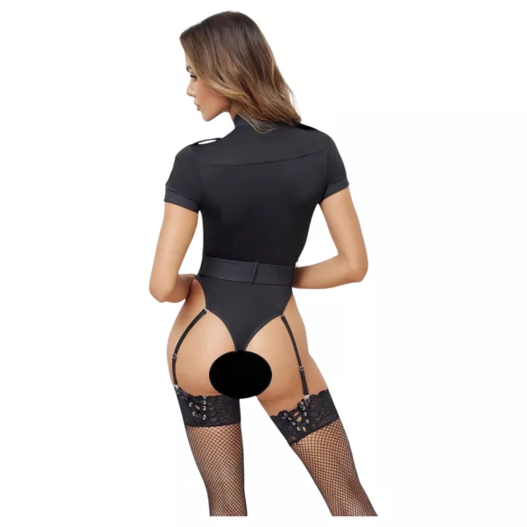 Cottelli - costum polițistă sexy - negru - M