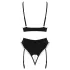 Cottelli - set de cameristă (negru) - M
