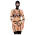 Bad Kitty - set hamuriu cu mască - negru