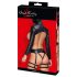 Bad Kitty - set lenjerie BDSM - negru - L
