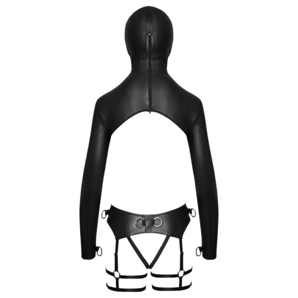 Bad Kitty - set lenjerie BDSM - negru - L