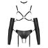 Bad Kitty - Set hamuri bondage (negru) - L