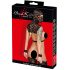 Bad Kitty - set BDSM din dantelă (negru) - M