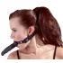 Fetish - muștiuc cu dildo - negru