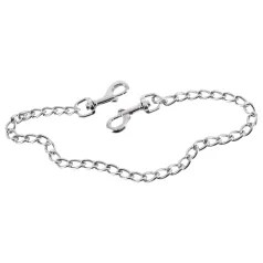 ZADO - lanț metalic cu dublu carabinier - 50 cm