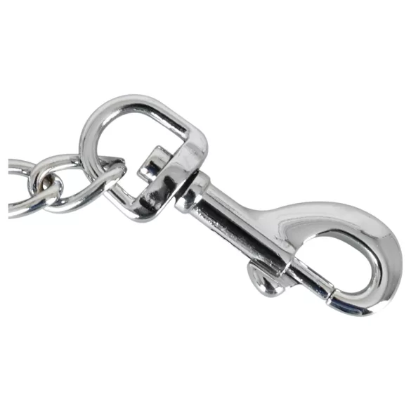 ZADO - carabinier dublu cu lanț metalic 15cm