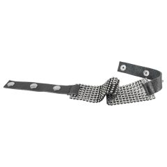 Bad Kitty - colier cu pietre (negru)