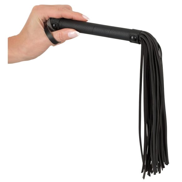 Bad Kitty - set legături piele sintetică cu velcro (8 piese) - negru