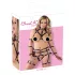 Bad Kitty - set chingi bondage și sutien (negru) - L/XL
