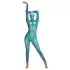 Costum de rol Reptiloid Beasty Suits - costum de joc de rol reptilian cu mască (verde) - L/XL