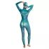 Costum de rol Reptiloid Beasty Suits - costum de joc de rol reptilian cu mască (verde) - L/XL