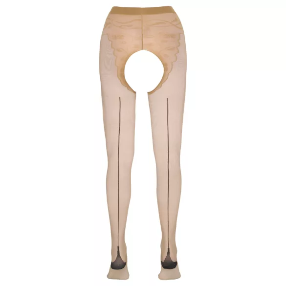 Cottelli - Dres sexy cu dungi - culoare naturală