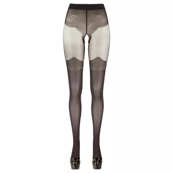 Cottelli - dres negru cu model deschis - 3/M