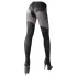 Cottelli - dres negru cu model deschis - 5/XL