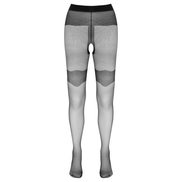 Cottelli - dres cu model exclusiv, deschis - negru - 4