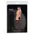 Cottelli Legwear - dresuri tip portjartier cu model leopard - negru