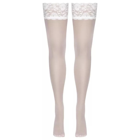 Cottelli - dresuri cu bandă din dantelă florală - alb - 3/M-L