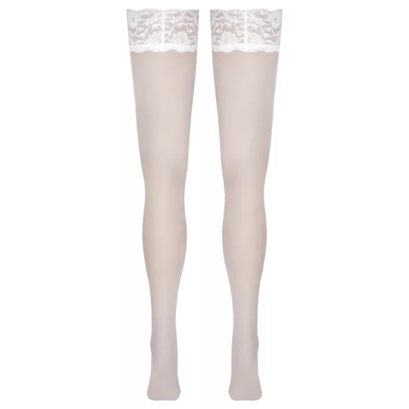 Cottelli - dresuri cu bandă din dantelă florală - alb - 3/M-L