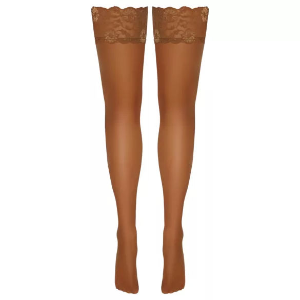 Cottelli - dresuri sexy cu dantelă și flori - culoare naturală