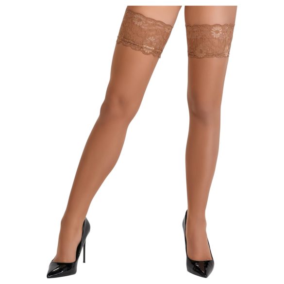 Cottelli - dresuri cu dantelă florală (naturale) - 3/M-L