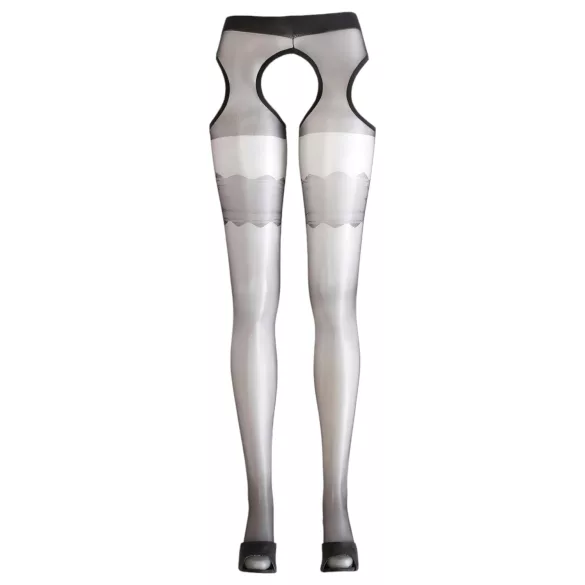 Cottelli - Dres sexy cu model ondulat - negru - L