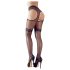Cottelli - Dresă sexy cu ondulații (negru) - XL