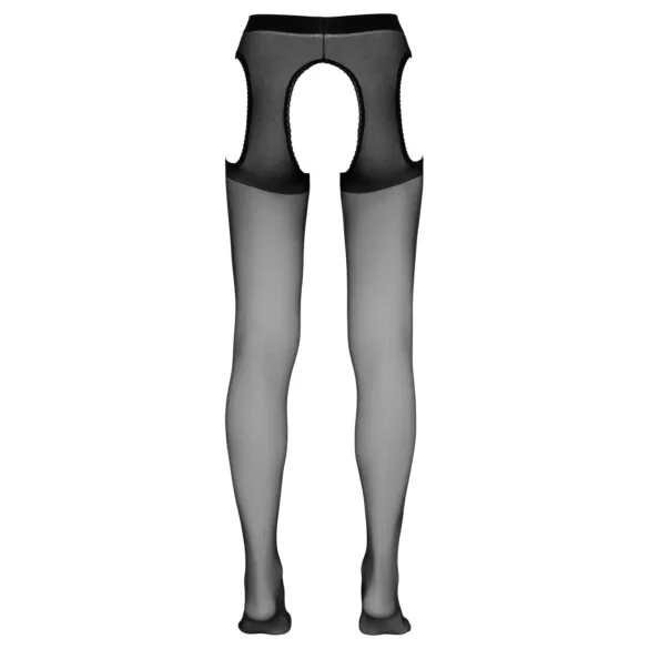 Cottelli - dres (ciorap) cu chilot deschis (crotchless) (negru)