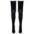 Cottelli - dres plasă autoreglabil peste coapsă (negru) - S/M