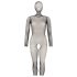 Mandy Mystery - Catsuit negru transparent cu mască - mărime S-L