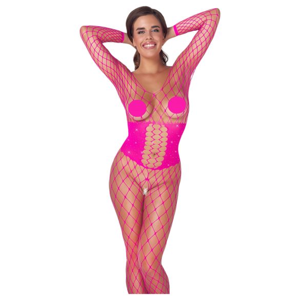 Cottelli - body dantelat roz - S-L
