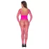 Cottelli - body plasă fină roz - mărime S-L
