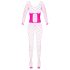Cottelli - body dantelat roz - S-L
