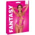 Cottelli - body dantelat roz - S-L