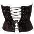 Cottelli - corset cu broderie pentru petrecere (negru)