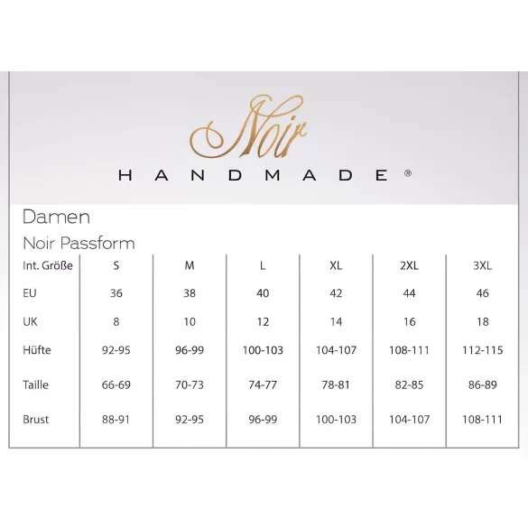 Noir - corset cu dantelă și portjartier - negru - M