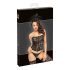 Noir - corset din dantelă (negru) - M
