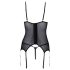 Cottelli - Top deschis cu mărgele (negru) - M