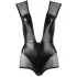 Cottelli - body sexy din plasă transparentă - negru