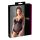 Cottelli - Body catifelat, versatil (negru)