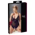 Cottelli Plus Size - body din dantelă - negru - XXXL