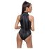 Cottelli Party - body negru cu imprimeu piele de șarpe