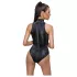 Cottelli Party - body cu model piele de șarpe - negru - L