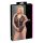 Cottelli Curves Plus Size - body transparent negru cu model