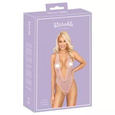 Kissable - body dantelă sexy - roz