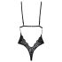 Body tentant dantela (negru)