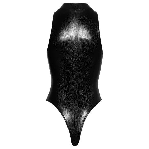 Noir - body cu model piele de șarpe (negru) - XL